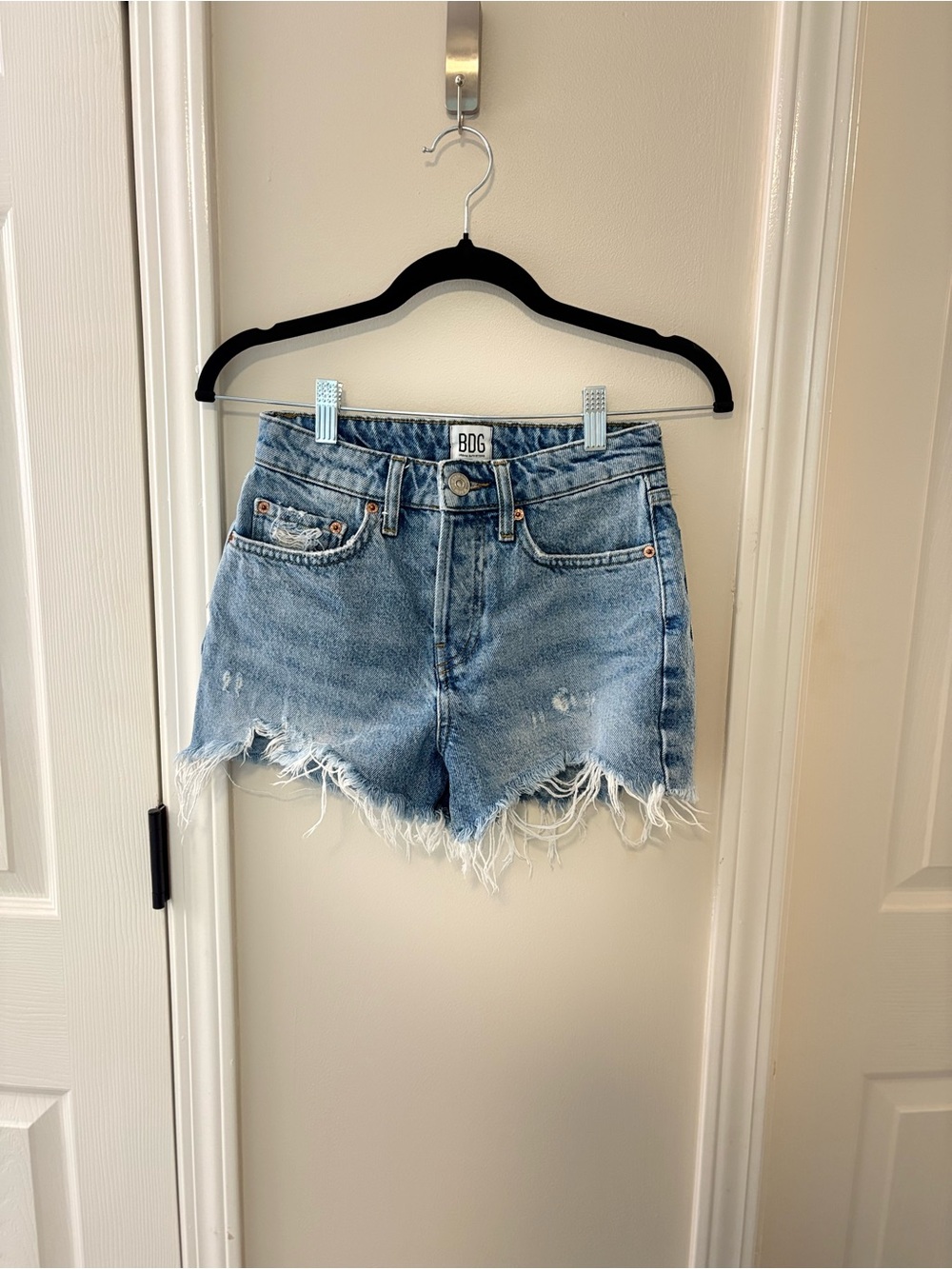 BDG Summer Cutoff High Waisted Jean Shorts